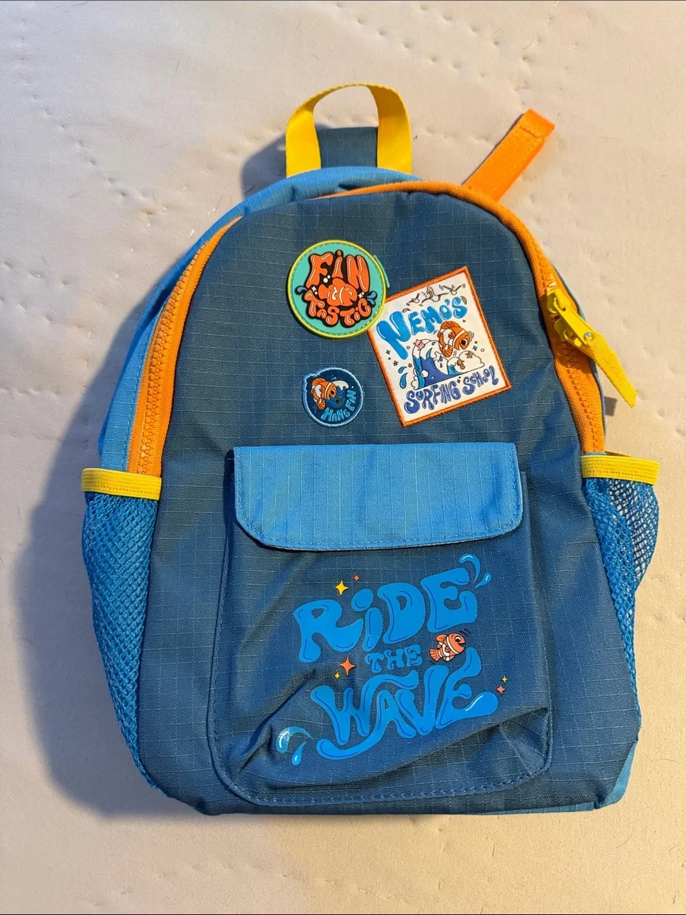 Disney Finding Nemo 'Ride the Wave' Backpack - Picture 1 of 9